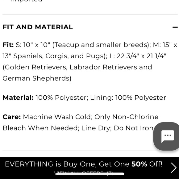 Plaid Talbots Dog Raincoat with Hood - Picture 4 of 4